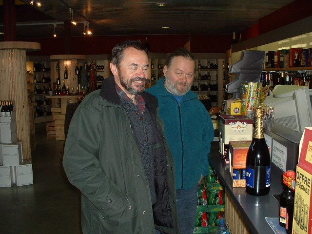 W tak pieknych okolicznosciach przyrody... My w sklepie piwnym!